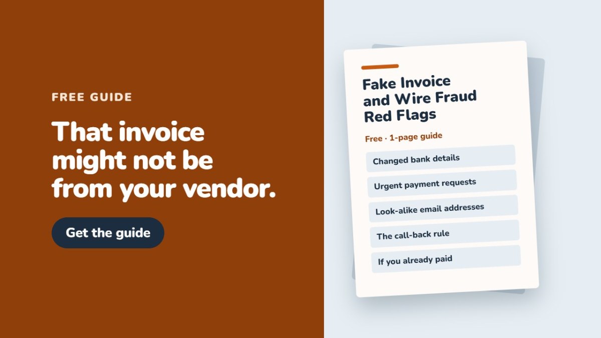 Fake Invoice and Wire Fraud Red Flags